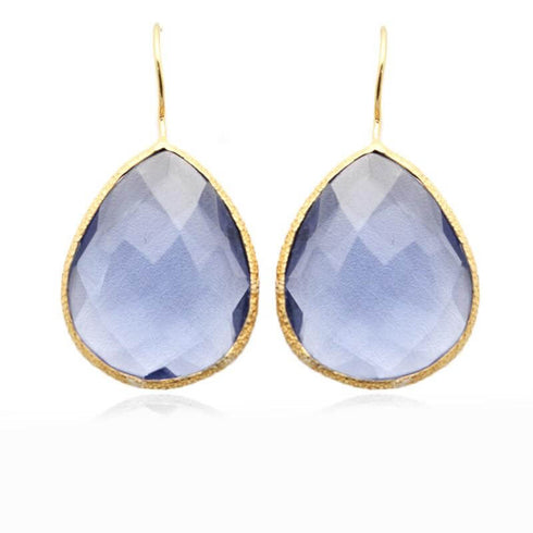 Sapphire Hydroquartz Dream Earrings